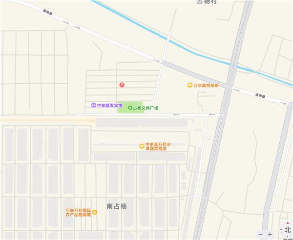 万洪路文通路交叉口附近